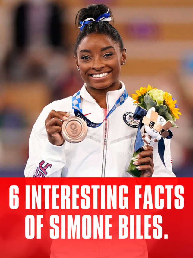 6 interesting facts
 of simone biles.